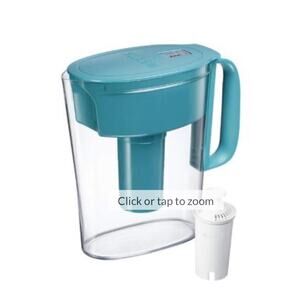 Brita Standard Metro Water Filter Pitcher Turquoise Small 5 Cup with Filter NEW
